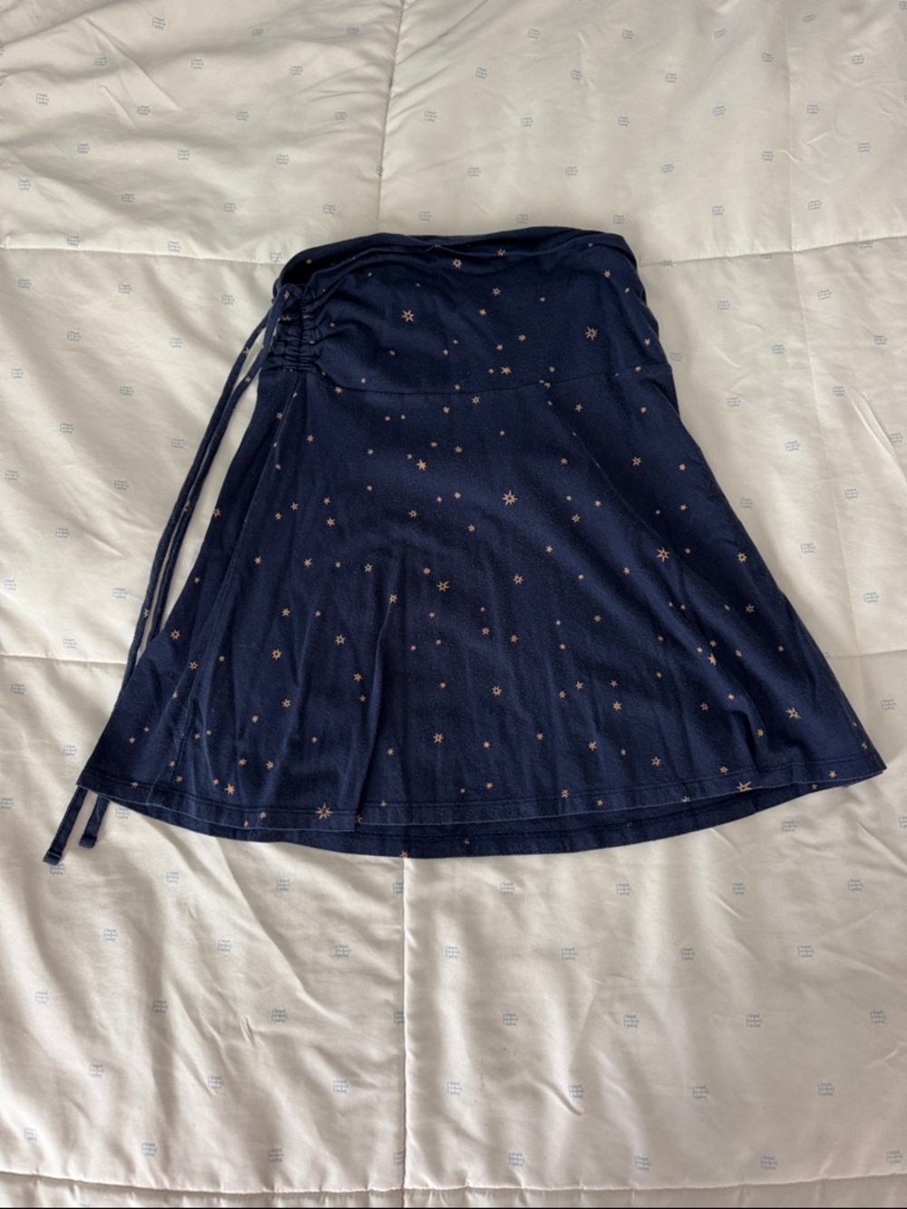 Patagonia Navy Star-Print Skater Skirt